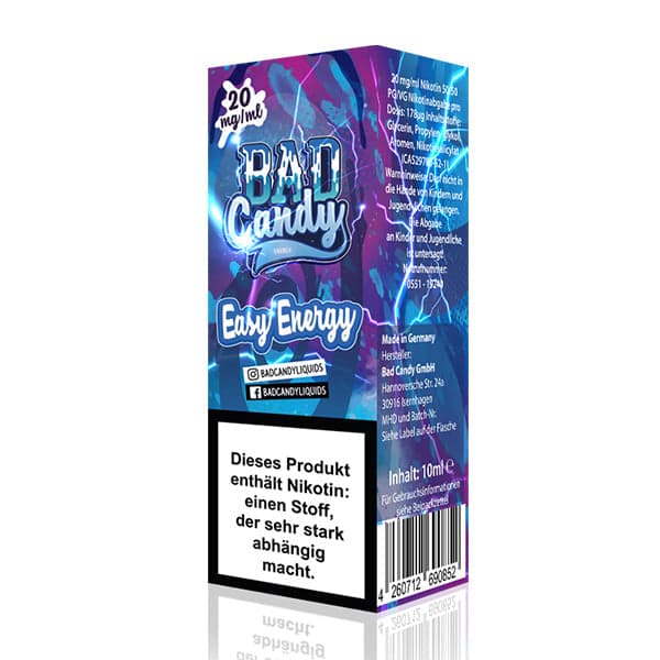 Bad Candy Easy Energy Anbieter dampfalarmde