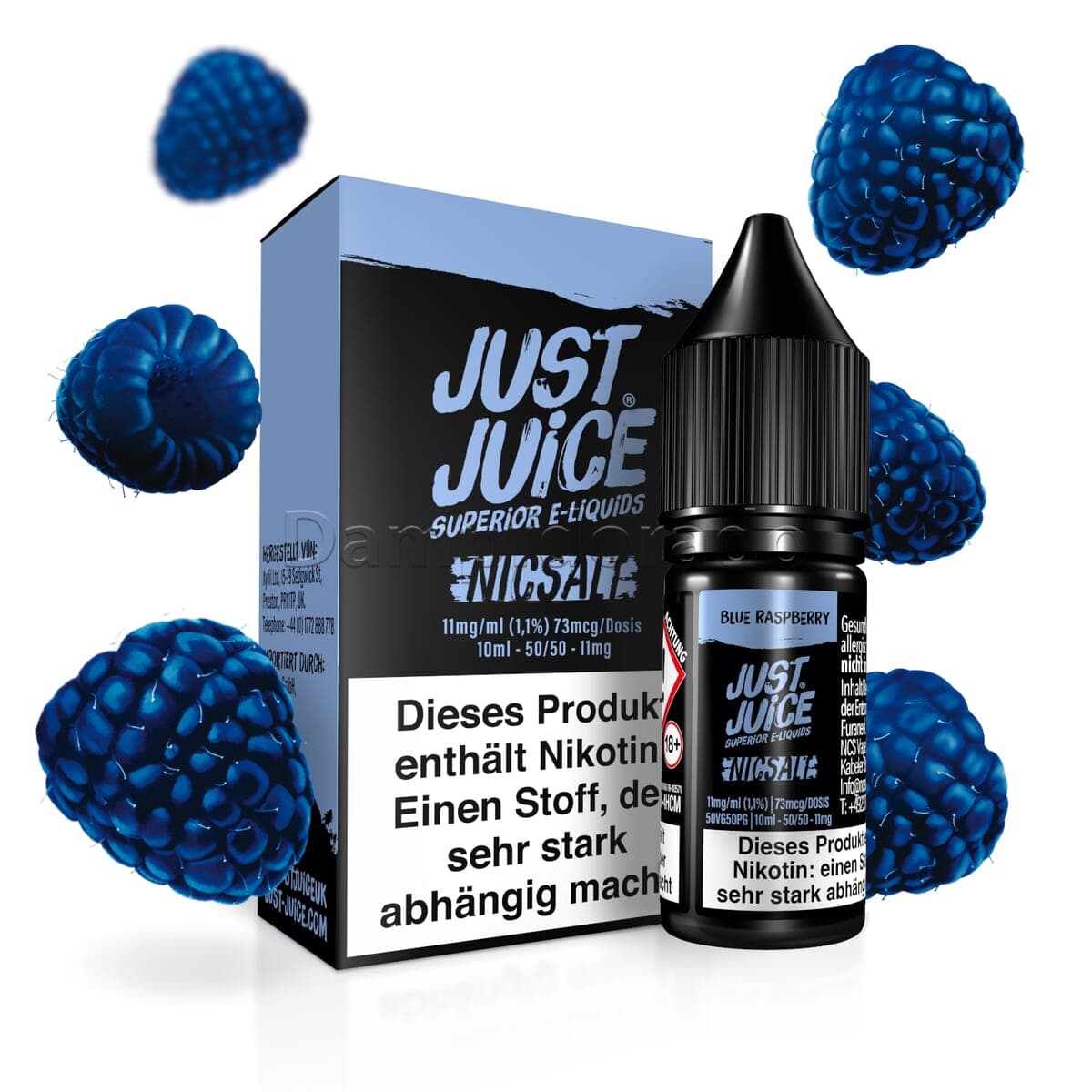 Just Juice Blue Raspberry Anbieter dampfdoradode