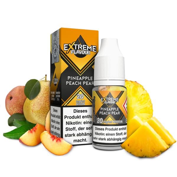 Extreme Flavour Pineapple Peach Pear Anbieter dampfalarmde