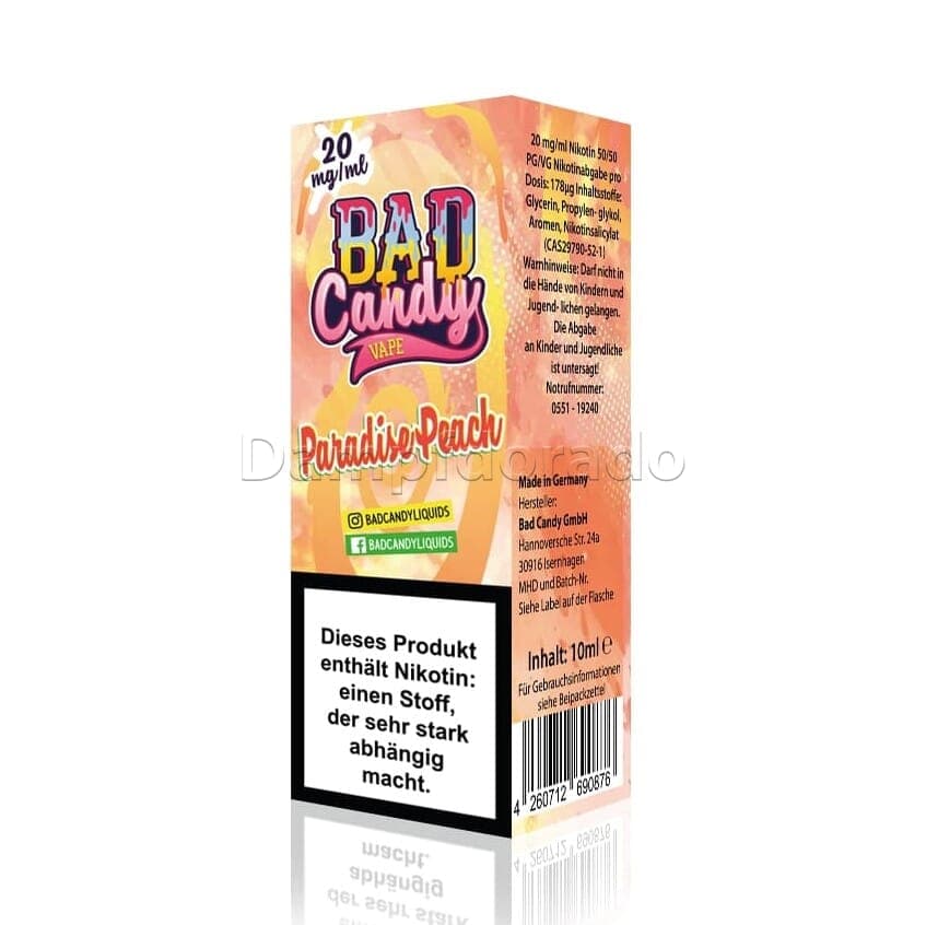 Bad Candy Paradise Peach Anbieter dampfdoradode