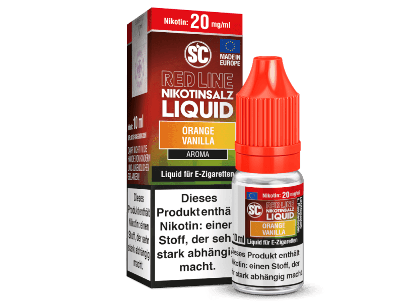 SC Liquid red line Orange Vanilla Anbieter dampfshopde