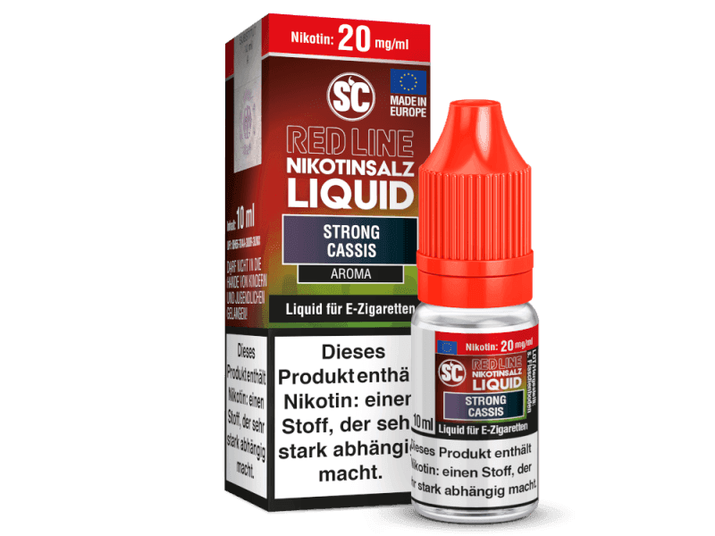 SC Liquid red line Strong Cassis Anbieter dampfshopde